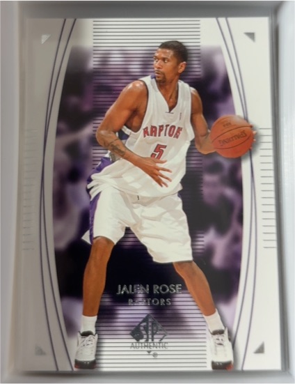 2003-04 SP Authentic #84 Jalen Rose — front