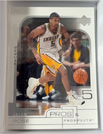 2001-02 Upper Deck Pros & Prospects #33 Jalen Rose — front