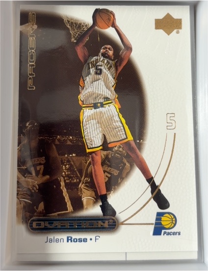 2000-01 Upper Deck Ovation #22 Jalen Rose — front
