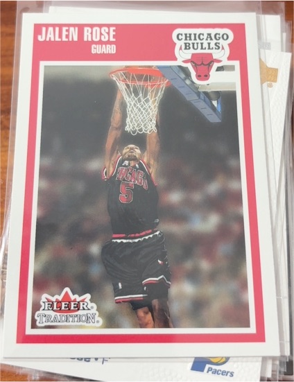 2002-03 Fleer Tradition #174 Jalen Rose — front