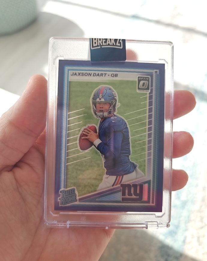 2025 Panini Donruss Optic #273 Jaxson Dart — front