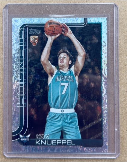 2025-26 Topps #204 Kon Knueppel — front