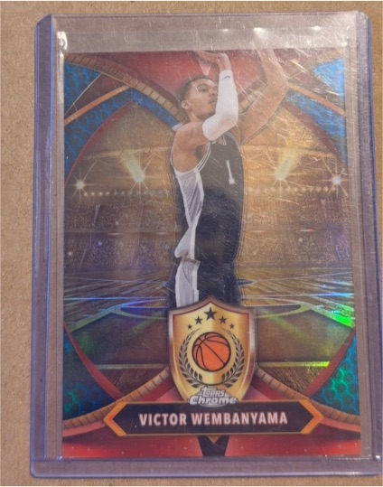2024-25 Topps Chrome Ball of Duty #BOD-13 Victor Wembanyama — front