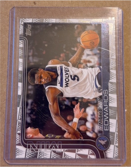 2025-26 Topps #108 Anthony Edwards — front