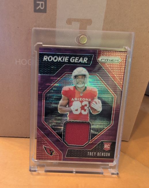 2024 Panini Prizm #RG-TBN Trey Benson Rookie Gear — front