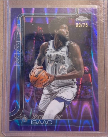 2025-26 Topps Chrome #167 Jonathan Isaac — front