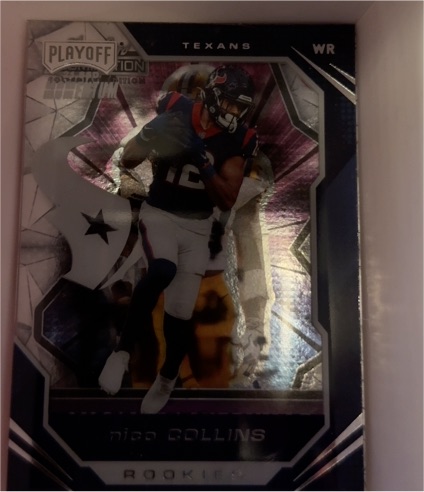 2021 Panini Chronicles Playoff Momentum #PMR-24 Nico Collins — front