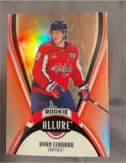 2025-26 Upper Deck Allure #101 Ryan Leonard — front