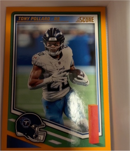 2025 Panini Score #212 Tony Pollard — front