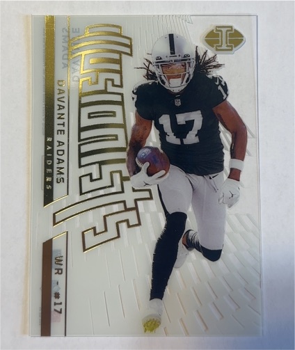 2022 Panini Illusions Illusionists #I-3 Davante Adams — front
