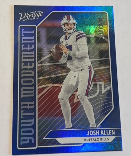 2023 Panini Prestige #YM-2 Josh Allen Youth Movement — front