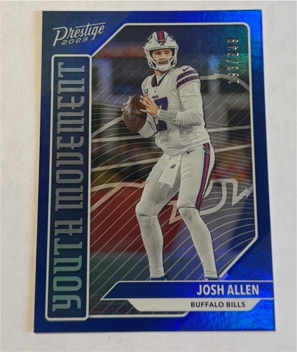 2023 Panini Prestige #YM-2 Josh Allen Youth Movement — front
