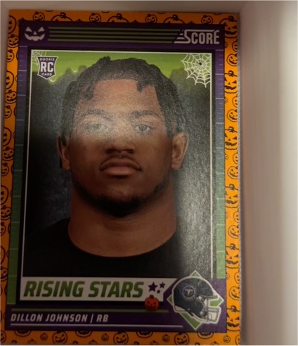 2024 Panini Score-A-Treat #16 Dillon Johnson — front
