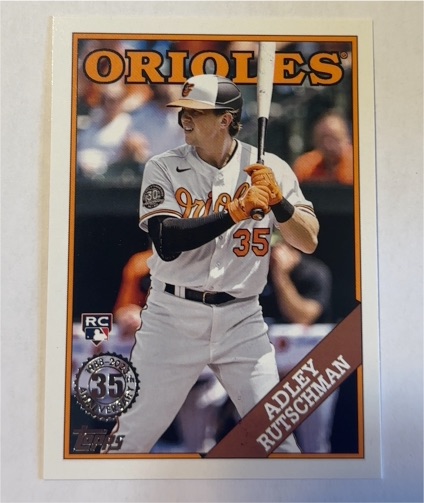 2023 Topps Series 1 #T88-69 Adley Rutschman — front