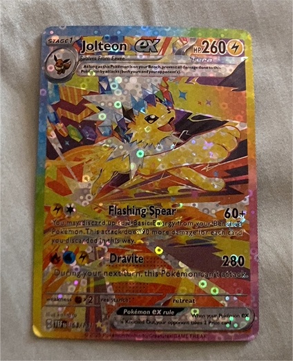 2025 Pokémon #153 Jolteon ex — front