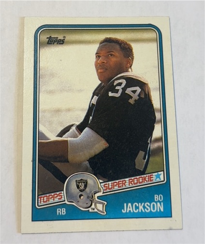 1988 Topps #327 Bo Jackson — front