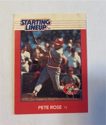 1988 Kenner Starting Lineup #14 Pete Rose — front
