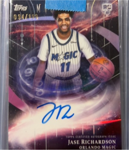2025-26 Topps Midnight #SMR-JR Jase Richardson — front