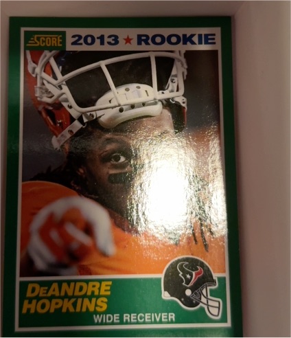 2013 Score #356 DeAndre Hopkins Rookie — front