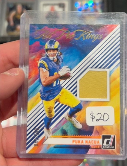 2024 Panini Donruss Jersey Kings #JK-PNA Puka Nacua — front