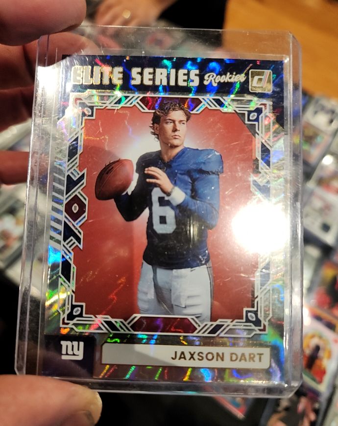 2025 Panini Donruss Elite Series Rookies #ESR-JDT Jaxson Dart — front