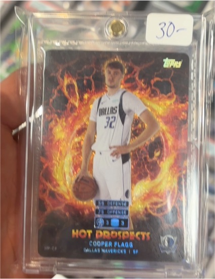 2025 Topps Match Attax Hot Prospects #HP-CF Cooper Flagg — front