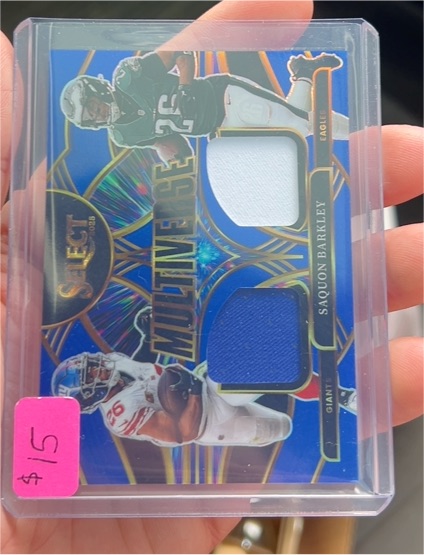 2025 Panini Select Multiverse #MVJ-SBY Saquon Barkley — front