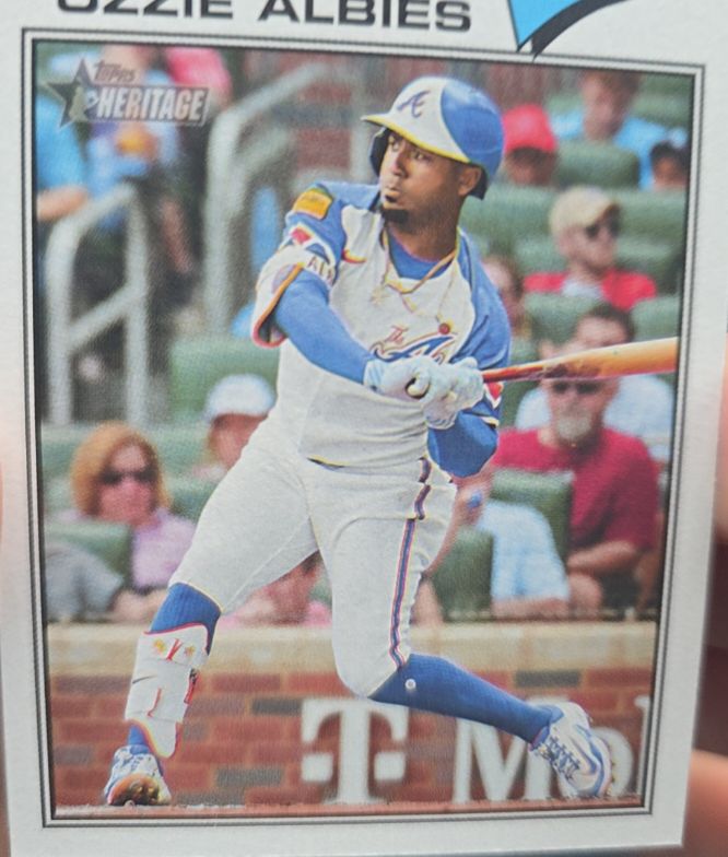 2026 Topps Heritage #264 Ozzie Albies — front