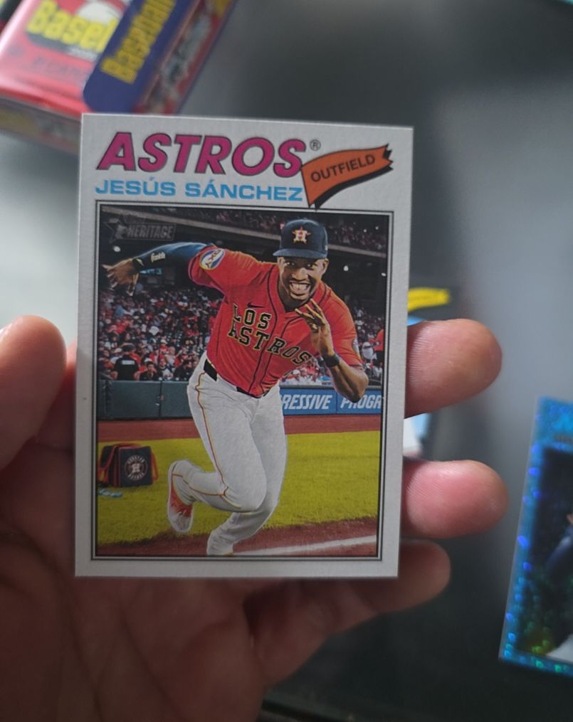 2026 Topps Heritage #176 Jesus Sanchez — front