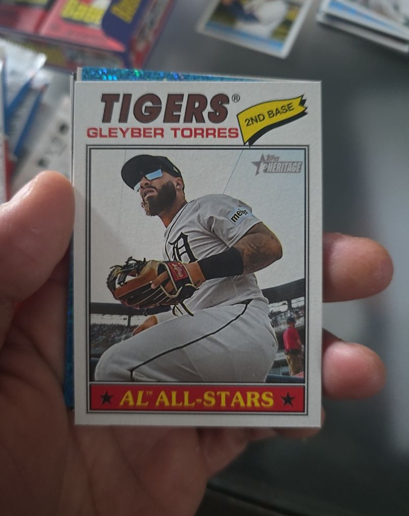 2026 Topps Heritage #243 Gleyber Torres AL All-Stars Detroit Tigers — front