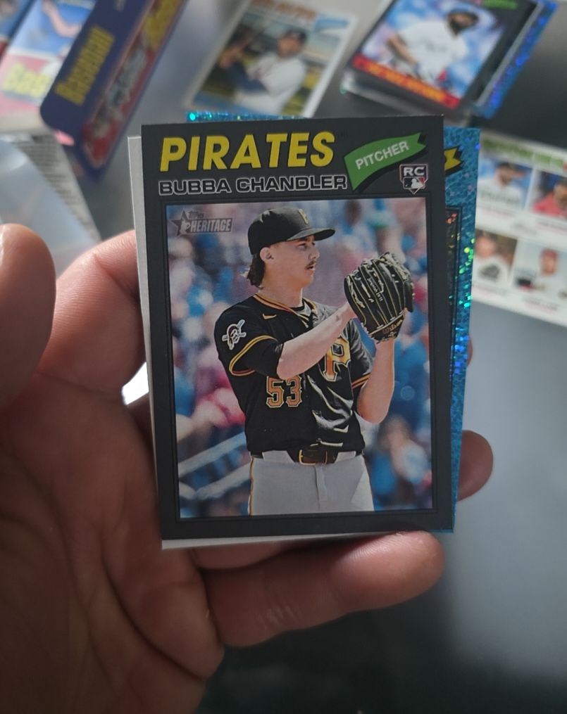 2026 Topps Heritage #265 Bubba Chandler — front