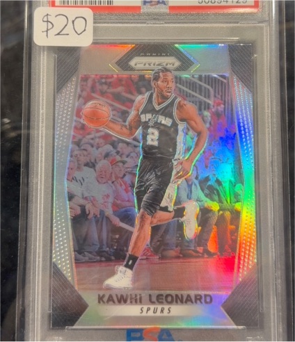 2017 Panini Prizm #293 Kawhi Leonard — front