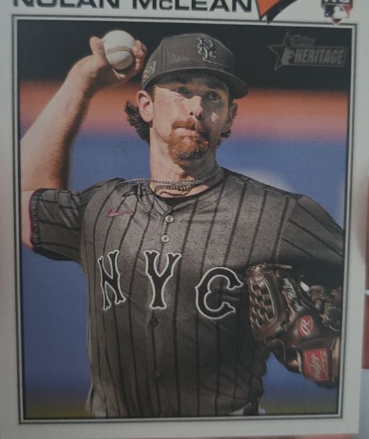 2026 Topps Heritage #150 Nolan McLean — front