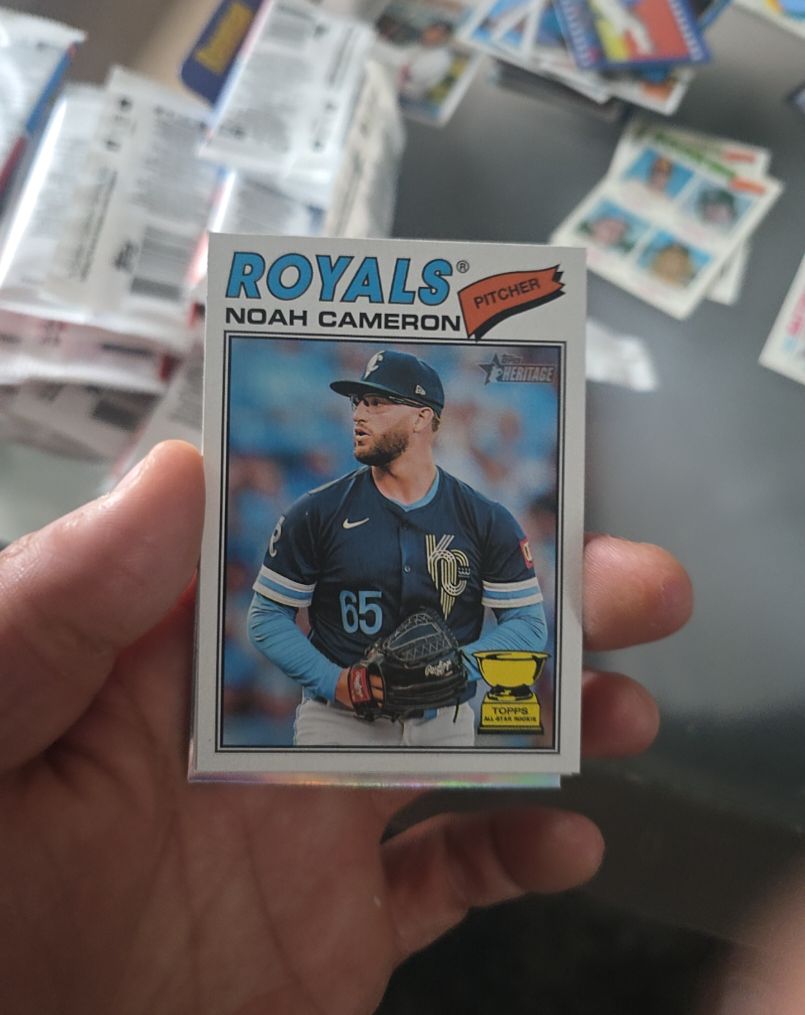 2026 Topps Heritage #78 Noah Cameron — front