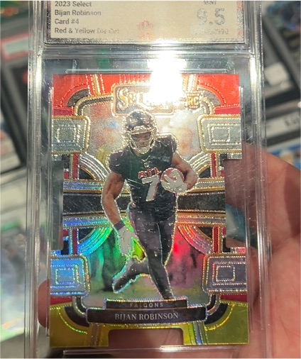 2023 Panini Select Concourse #4 Bijan Robinson — front