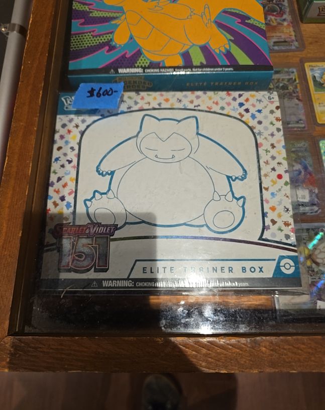 2023 Pokémon Scarlet & Violet 151 Elite Trainer Box Snorlax — front