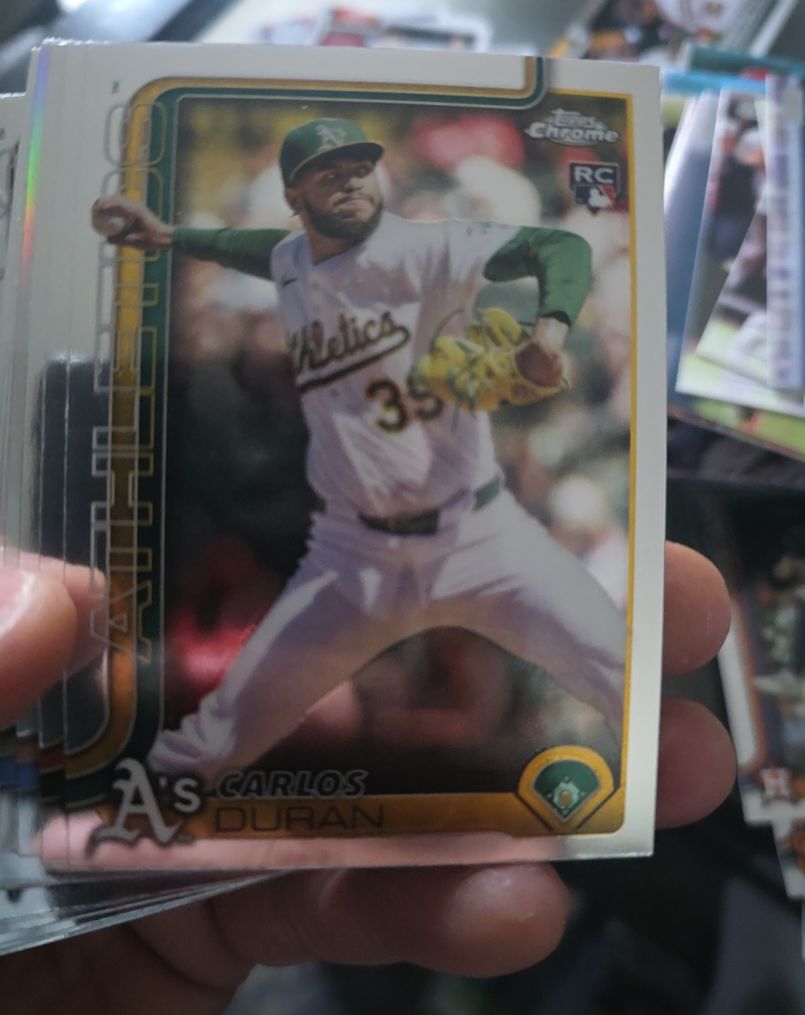 2025 Topps Chrome Update #USC84 Carlos Duran — front