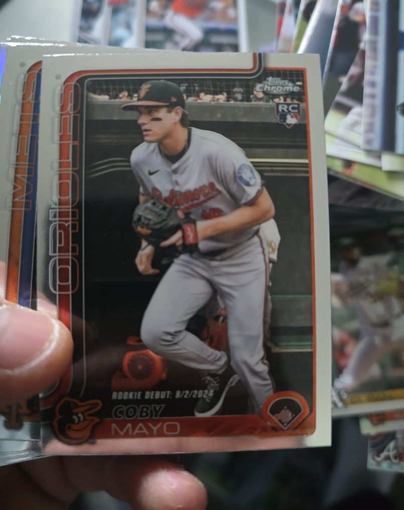 2025 Topps Chrome Update #USC94 Coby Mayo — front
