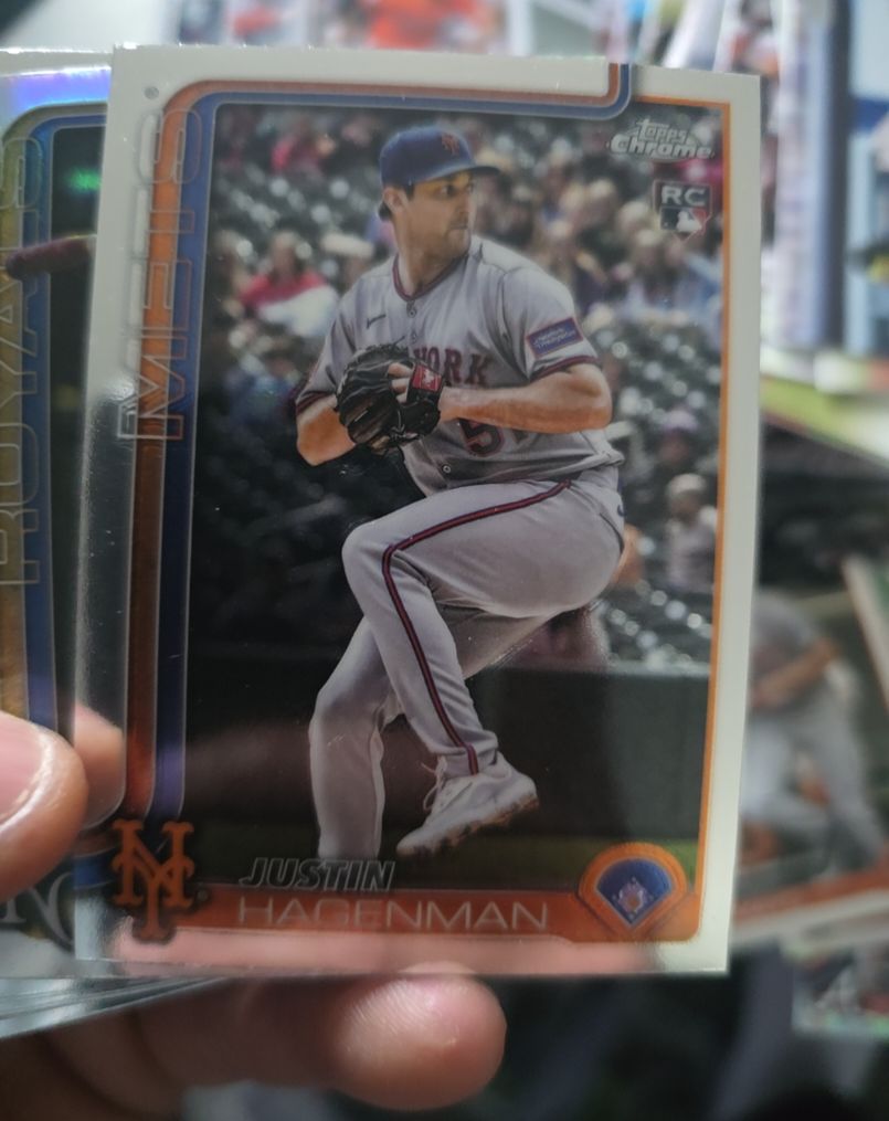 2025 Topps Chrome Update #USC61 Justin Hagenman — front
