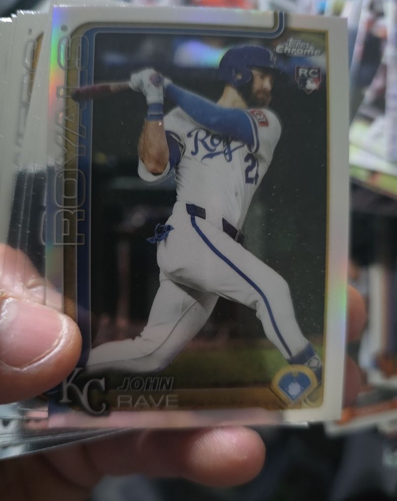 2025 Topps Chrome Update #USC136 John Rave — front