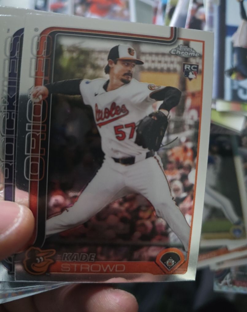 2025 Topps Chrome Update #USC193 Kade Strowd — front