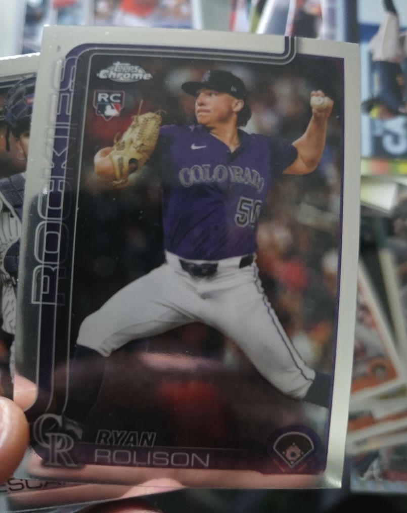 2025 Topps Chrome Update #USC123 Ryan Rolison — front