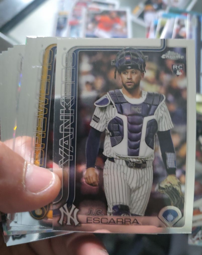 2025 Topps Chrome Update #USC197 J.C. Escarra — front