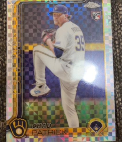 2025 Topps Chrome Update #USC90 Chad Patrick — front