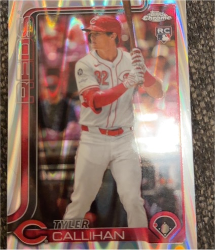 2025 Topps Chrome Update #USC156 Tyler Callihan — front