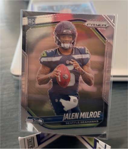 2025 Panini Prizm #317 Jalen Milroe — front