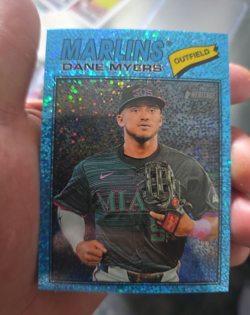 2026 Topps Heritage #75 Dane Myers — front