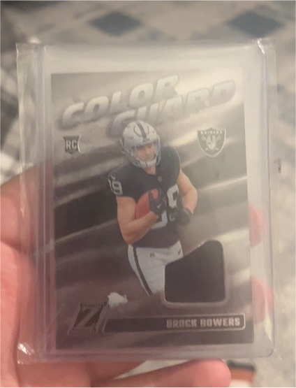 2024 Panini Zenith Color Guard #CG7 Brock Bowers — front