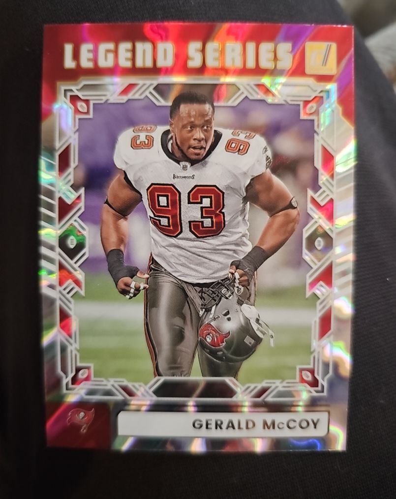 2025 Panini Donruss #TLS-GMC Gerald McCoy Legend Series — front