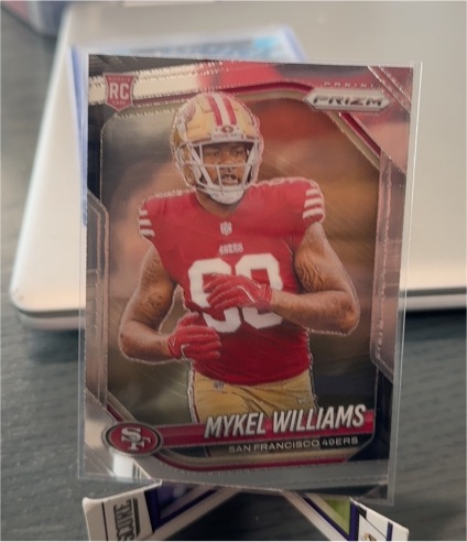 2025 Panini Prizm #304 Mykel Williams — front